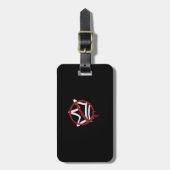 No Kings In America Since 1776 Minimal Clean Gepäckanhänger (Vorderseite vertikal)