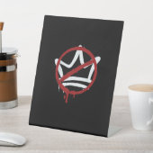 No Kings In America Since 1776 Minimal Clean Sockelschild (In SItu)