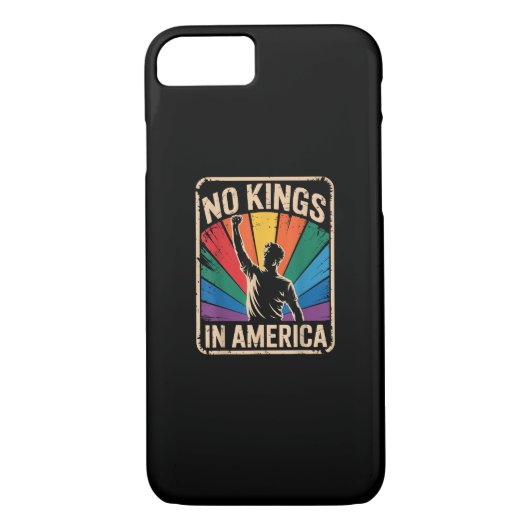 No Kings In America Since 1776 Patriotic Style Case-Mate iPhone Hülle (Rückseite)