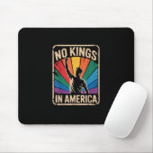 No Kings In America Since 1776 Patriotic Style Mousepad (Mit Mouse)