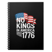 No Kings In America Since 1776 Protest Creative St Notizblock (Vorderseite)