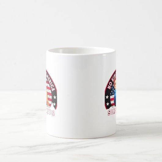 No Kings In America Since 1776 USA Flag Save Esse Kaffeetasse (Mittel)
