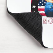 No Kings In America Since 1776 USA Flag Save  Esse Mousepad (Ecke)