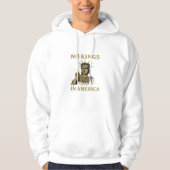 No Kings In America Statue Of No Kings Day Protes Hoodie (Vorderseite)