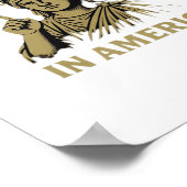 No Kings In America Statue Of  No Kings Day Protes Poster (Ecke)