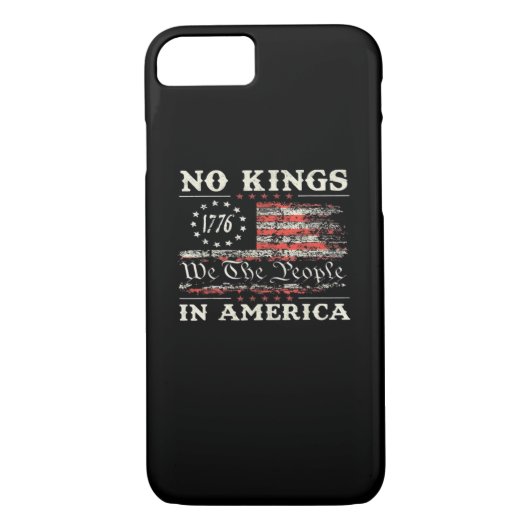 No Kings In America United States Independence Cla Case-Mate iPhone Hülle (Rückseite)