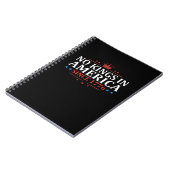 No Kings In America United States Independence Cla Notizblock (Linke Seite)