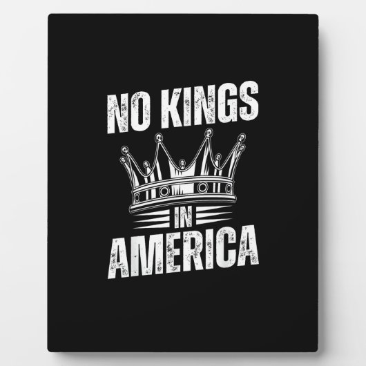 No Kings In America United States Independence Vin Fotoplatte (Vorderseite)