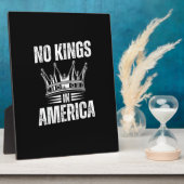 No Kings In America United States Independence Vin Fotoplatte (Seite)