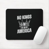 No Kings In America United States Independence Vin Mousepad (Mit Mouse)