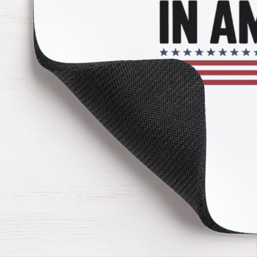 No Kings In America USA Bold Design Mousepad (Ecke)