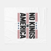 No Kings In America USA Creative Style Fleecedecke (Vorderseite (Horizontal))
