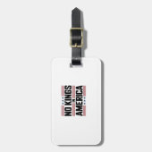 No Kings In America USA Creative Style Gepäckanhänger (Vorderseite vertikal)