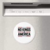 No Kings In America USA Creative Style Magnet (In Situ (Geschirrspüler))