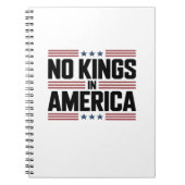No Kings In America USA Creative Style Notizblock (Vorderseite)