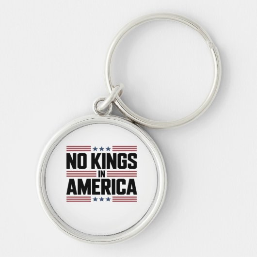 No Kings In America USA Creative Style Schlüsselanhänger (Vorne)