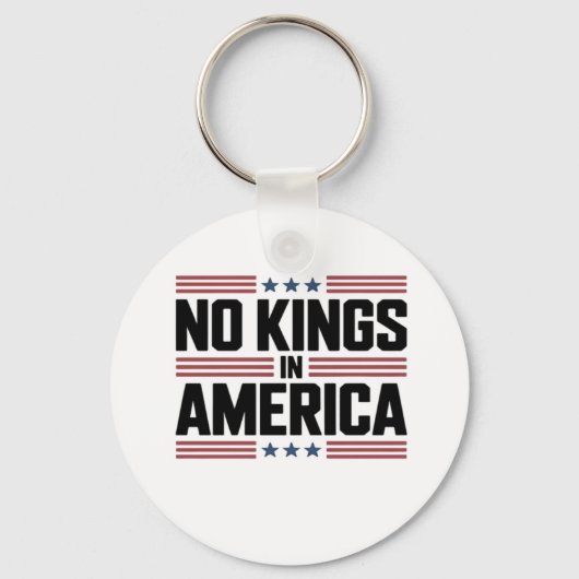 No Kings In America USA Creative Style Schlüsselanhänger (Vorderseite)