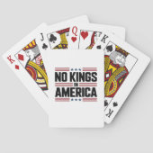 No Kings In America USA Creative Style Spielkarten (Rückseite)