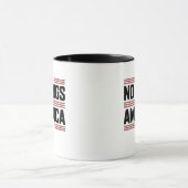 No Kings In America USA Creative Style Tasse (Zentrum)