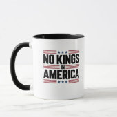 No Kings In America USA Creative Style Tasse (Links)