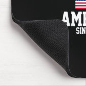 No Kings In America USA Flag Retro Cool Style Mousepad (Ecke)