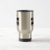 No Kings In America USA Retro Classic Reisebecher (Mittel)
