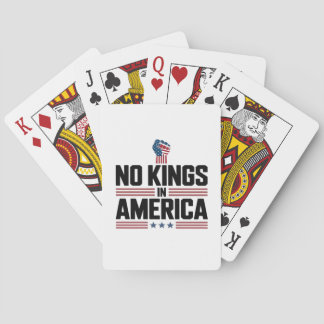 No Kings In America USA Retro Classic Spielkarten
