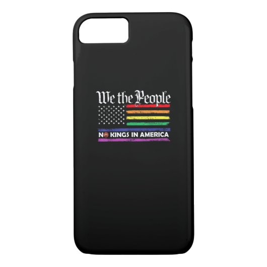 No Kings In America We The People Creative Design Case-Mate iPhone Hülle (Rückseite)