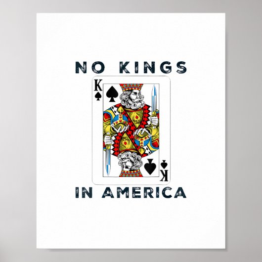 No Kings In America We The People Creative Style Poster (Vorne)