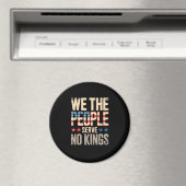 No Kings In America We The People Magnet (In Situ (Geschirrspüler))