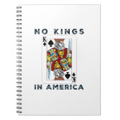 No Kings In America We The People Political Creati Notizblock (Vorderseite)