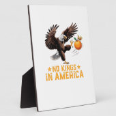 No Kings In America We The People Political Retro  Fotoplatte (Seite)