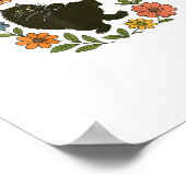 No Kings In America We The People Retro For Girl C Poster (Ecke)