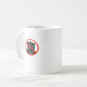 No Kings In The USA America Say No King Classic Re Kaffeetasse (Vorderseite Links)