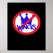 No Kings In The USA Classic Poster (Vorne)
