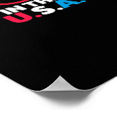 No Kings In The USA Poster (Ecke)