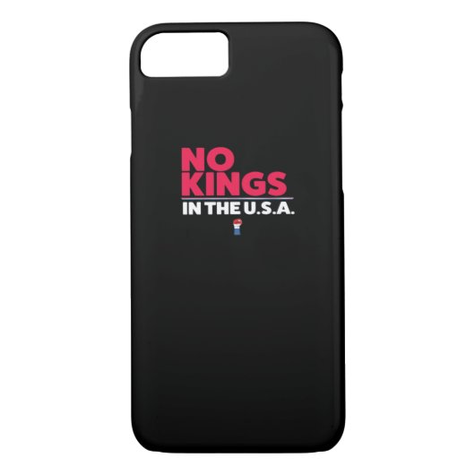No Kings In The USA Trendy Graphic Case-Mate iPhone Hülle (Rückseite)