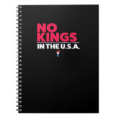 No Kings In The USA Trendy Graphic Notizblock (Vorderseite)