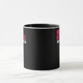 No Kings In The USA Trendy Graphic Tasse (Zentrum)
