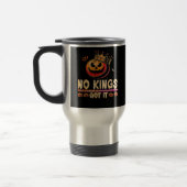 No Kings It Classic Minimal Design Reisebecher (Links)