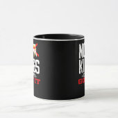 No Kings It Classic Minimal Design Tasse (Zentrum)