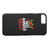 No Kings It Creative Casual Case-Mate iPhone Hülle (Rückseite (Horizontal))