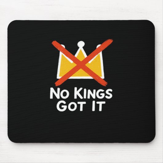 No Kings It - Defiant To The People Anti-Tyranny 1 Mousepad (Vorne)