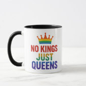 No Kings Just Queens Mug Tasse (Links)