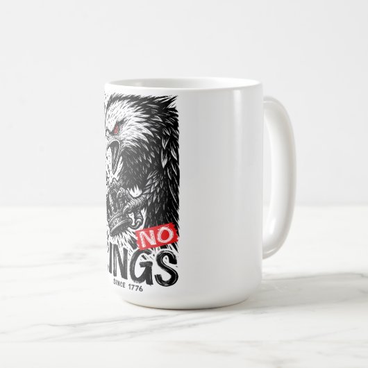 NO KINGS  KAFFEETASSE (VorderseiteRechts)