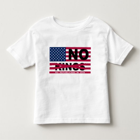 NO KINGS KLEINKIND T-SHIRT (Vorderseite)