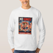 No Kings! Long Sleeve T-Shirt (Vorderseite)