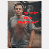 NO KINGS MAGNET (Vorderseite)