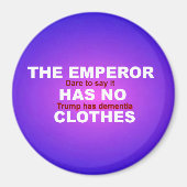 NO KINGS MAGNET (Vorne)