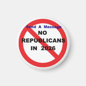 NO KINGS MAGNET (Vorne)